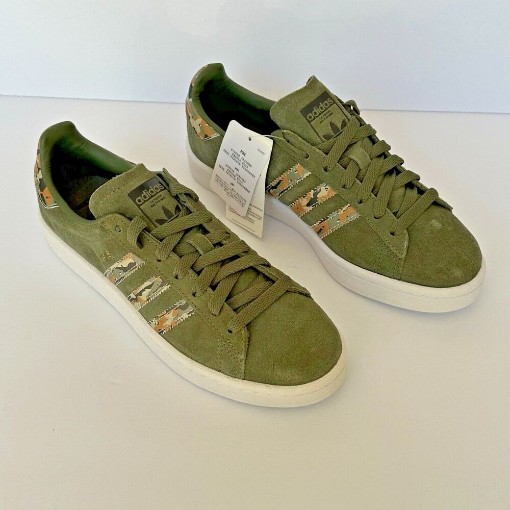 ADIDAS Campus J OG Suede Rare Moss Green Camouflage Military Edition Men's 6 NEW